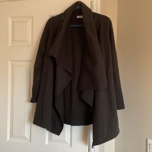 UGG Janni Fleece Blanket Cardigan Black Size S